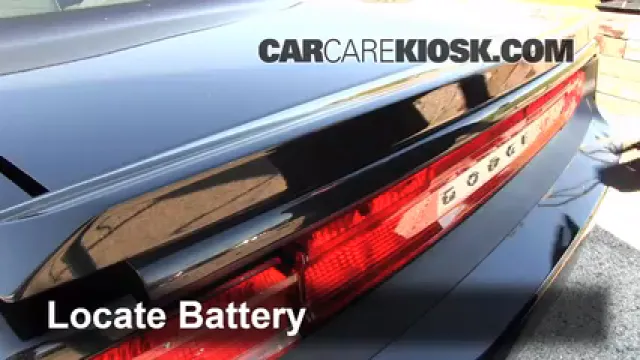 2010 Dodge Challenger RT 5.7L V8 Batterie Changement